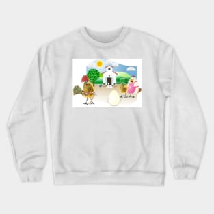 Two Scrambled Eggs - Family Album 1 Crewneck Sweatshirt